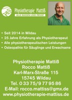 Foto von Rocco Mattiß von der Firma Physiotherapie Mattiß