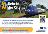 Foto von der Firma NEB Betriebsgesellschaft Niederbarnimer Eisenbahn<br>Heidekrautbahn (RB27)