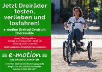 Foto von Dirk Beil von der Firma e-motion Dreirad-Zentrum Eberswalde
