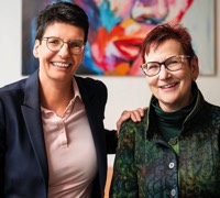 Foto von Dr. Stefanie Sewekow und Ulrike Schulze von der Firma ETL RUB GmbH Steuerberatungsgesellschaft & Co. Bernau KG