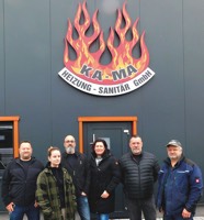Foto von Matthias Lehmann und Karsten Prosetzki von der Firma KA-MA Heizung und Sanitär GmbH