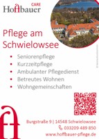 Foto von der Firma Pflege am Schwielowsee