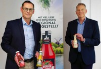 Foto von Jutta Geiger-Saumweber und Stefan Schult und Tim Walter von der Firma Werder Feinkost GmbH