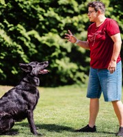 Foto von Yvonne Schwall von der Firma Bunte Hunde Falkensee