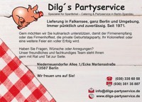 Foto von Peter Dilg von der Firma Dilg’s Partyservice