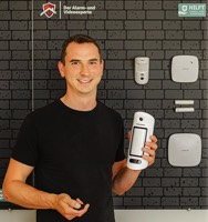 Foto von Jan Mittag von der Firma AVIO Technical Security Equipment GmbH Der Alarm- und Videoexperte