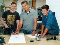 Foto von Annette Lorenz und Andreas Schurawlow von der Firma MOEBELBAU + IDEEN Schurawlow & Lorenz oHG