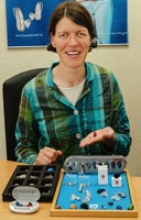 Foto von Donata Fitschen von der Firma Obsidian Hörgeräte GmbH