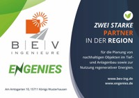 Foto von Matthias Köpke und Annekathrin Schieke und Stephan Meinusch von der Firma BEV Ingenieure GmbH