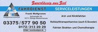 Foto von Frank Wolfgramm von der Firma Fahrdienst Frank Wolfgramm