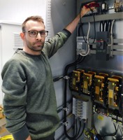 Foto von André Schubel und Gert Höhne und Enrico Konschake von der Firma PROMONTAN Elektroplan GmbH