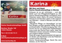 Foto von Karina Eggert und Rico Eggert von der Firma Karina Hauskrankenpflege GmbH