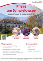 Foto von der Firma Seniorenzentrum am Schwielowsee