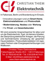 Foto von Christian Thiem von der Firma Christian Thiem Elektrotechnik