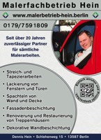 Foto von Dennis Hein von der Firma Malerfachbetrieb Hein