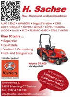 Foto von Stefan Thümmler von der Firma H. Sachse Bau-, Kommunal- und Landmaschinen