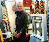 Foto von Stephan Morabel von der Firma Glaserei-Bilderrahmerei Bietz-Hoth GmbH; Berlin-Charlottenburg