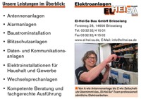 Foto von Mario Schener von der Firma El-Hei-Sa Bau GmbH Brieselang