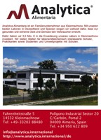 Foto von der Firma Analytica Alimentaria; Spanien
