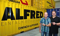 Foto von Matthias Meckel und Randolf Haß von der Firma ALFRED - Partner von BORKOWSKI UMZÜGE