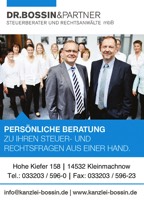 Foto von Dr. Ulrich Bossin von der Firma Dr. Bossin und Partner Steuerberater und Rechtsanwälte mbB