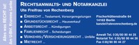 Foto von Ute Freifrau von Rechenberg von der Firma Rechtsanwalts- und Notarkanzlei Ute Freifrau von Rechenberg