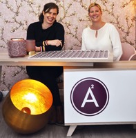 Foto von Alexandra Hartung und Anna Brandt von der Firma A2 Interior Kleinmachnow GbR