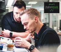 Foto von Minko Atanassov und Philipp Stark von der Firma ZahnWerk Dreilinden