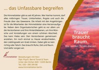 Foto von Dipl.-Psych. Bernd Tonat von der Firma Himmelsleiter Bestattungen mit Herz