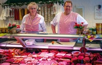 Foto von Markus Geduhn und Martin Geduhn von der Firma Landfleischerei Geduhn; Basdorf