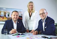Foto von André Roth und Enrico Roth von der Firma Bau- GmbH Roth