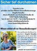 Foto von Angela Korytko von der Firma Expertin in der privaten und beruflichen Gesundheitsvorsorge Angela Korytko